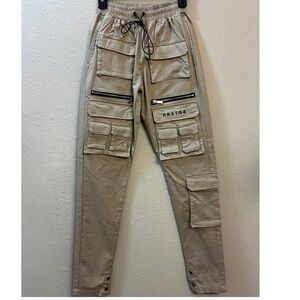 PRSTGE Utility V3 Cargo Pants Sand Beige Tactical Streetwear Size Small